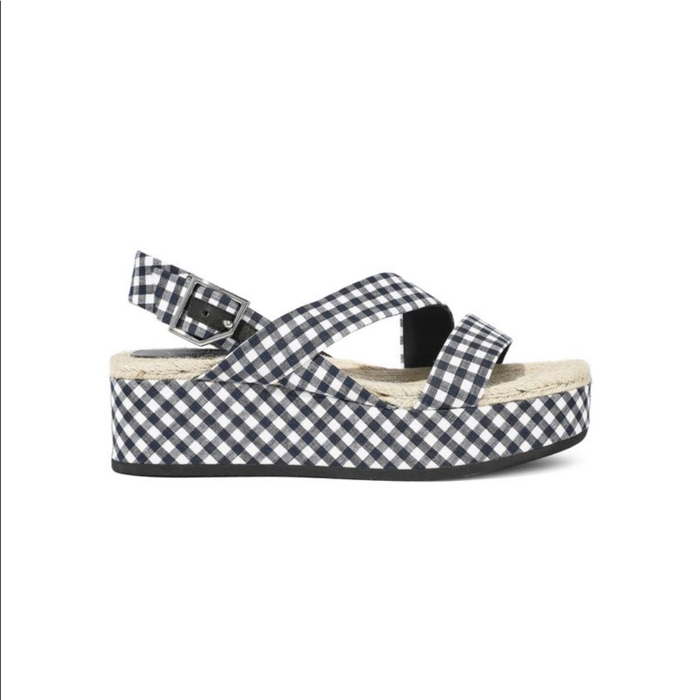 🔥Rag & Bone gingham platform sandals🔥 - Picture 4 of 8